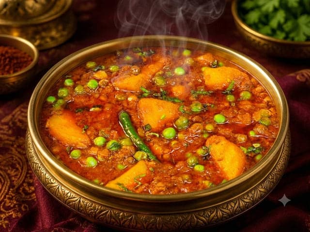 Badi Aloo Curry
